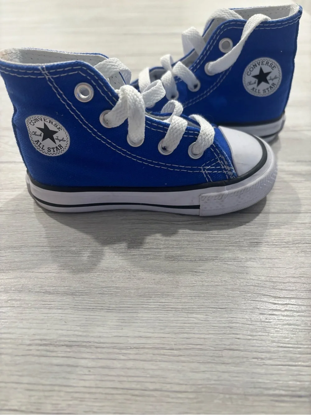 Converse Kids Blue High Top Chuck Taylor Sneakers